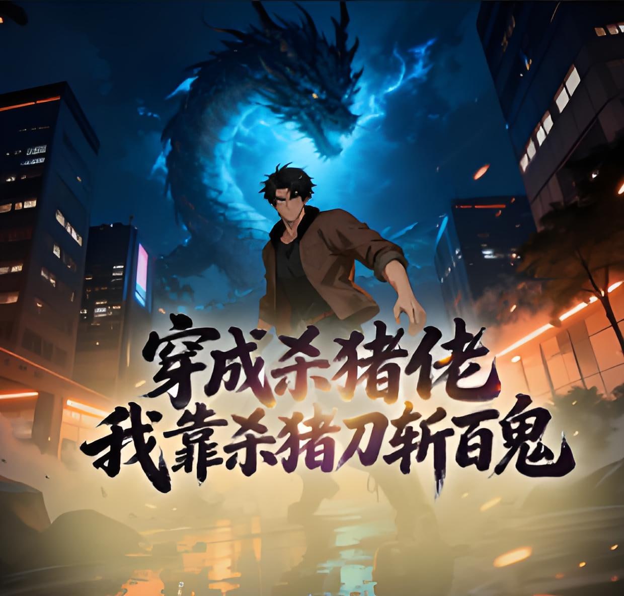 穿成杀猪佬，我靠杀猪刀斩百鬼 动态漫画——萤火岂可与月争短剧免费观看